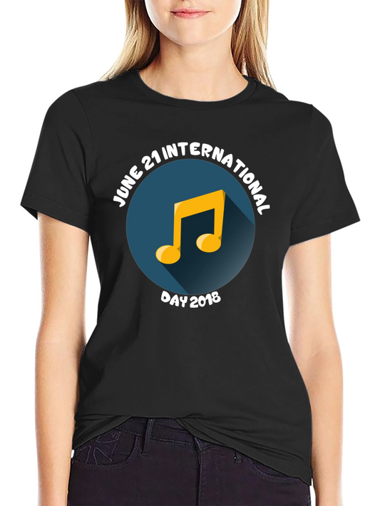 International Music Day T-Shirt - June 21st 2018