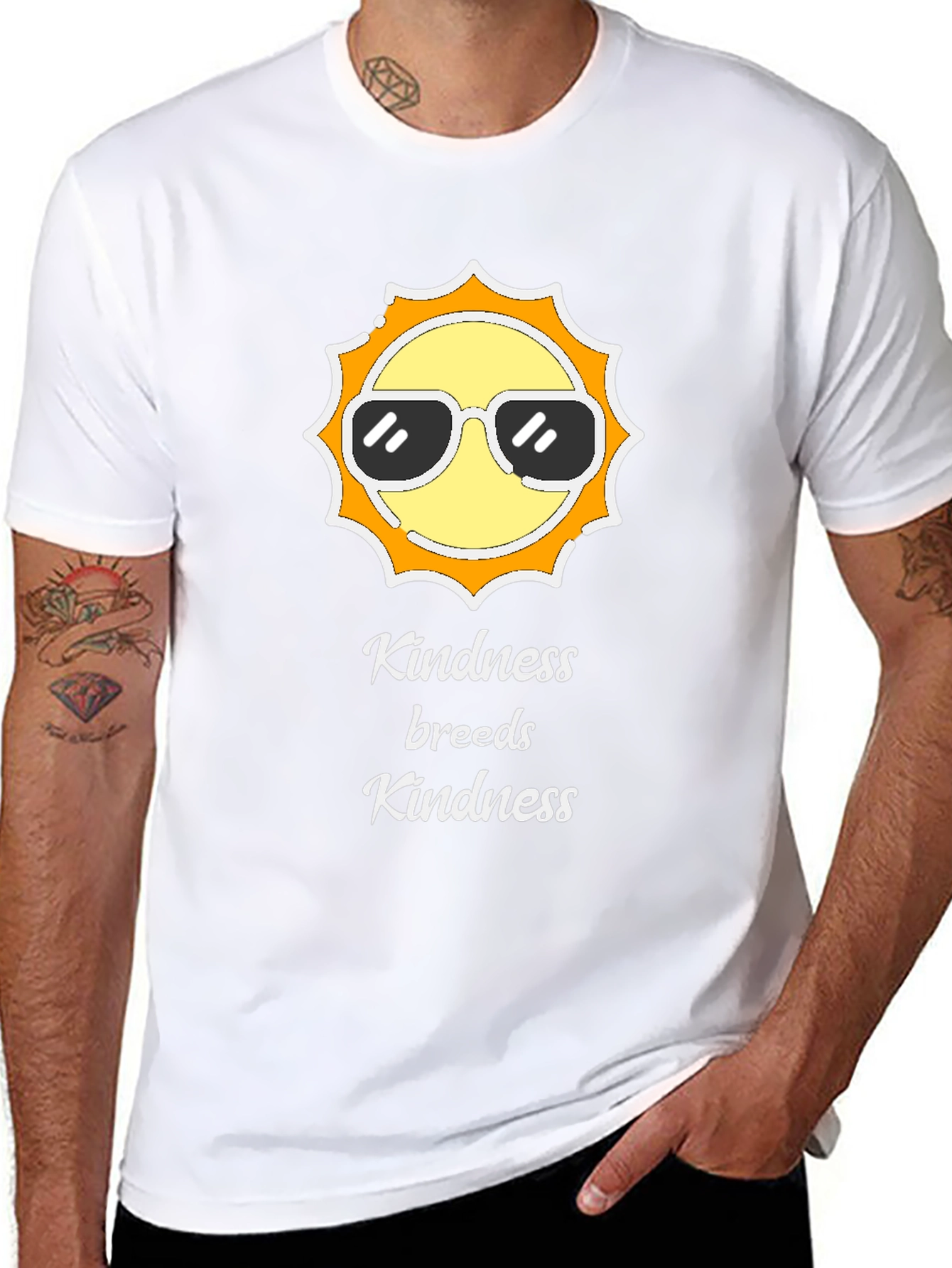 Kindness Breeds Kindness Graphic T-Shirt