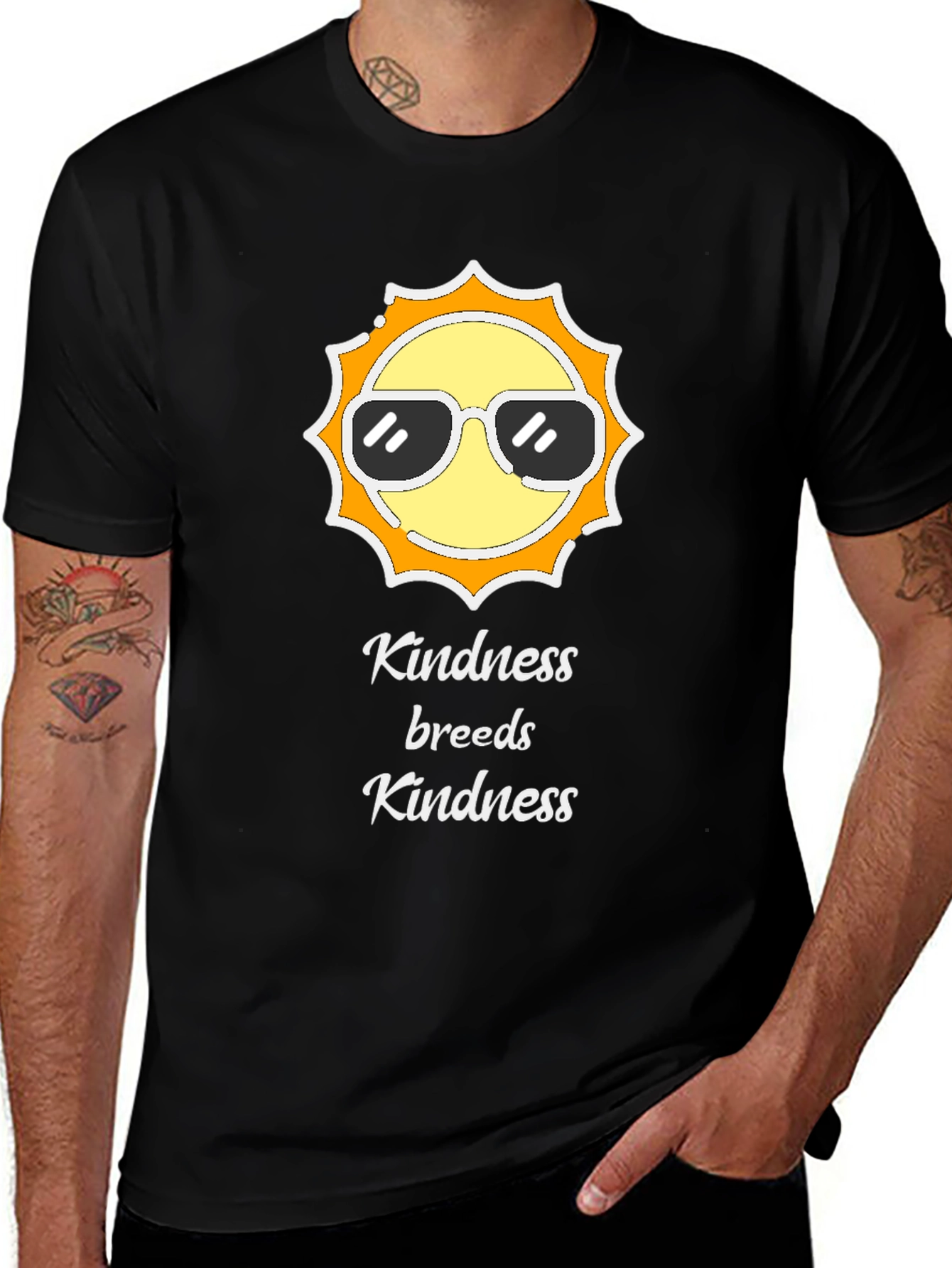 Kindness Breeds Kindness Graphic T-Shirt