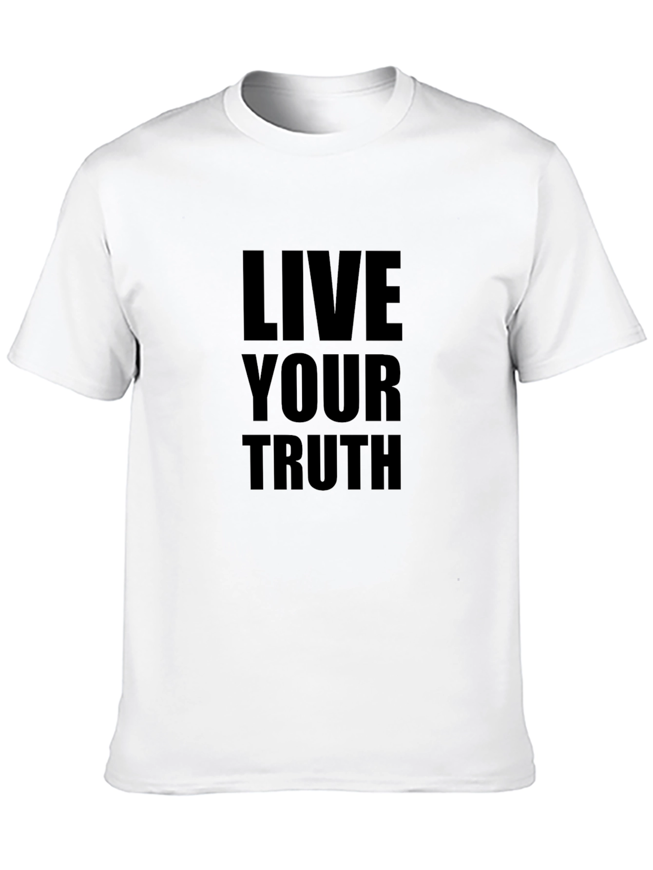 Live Your Truth Graphic Tee - Black