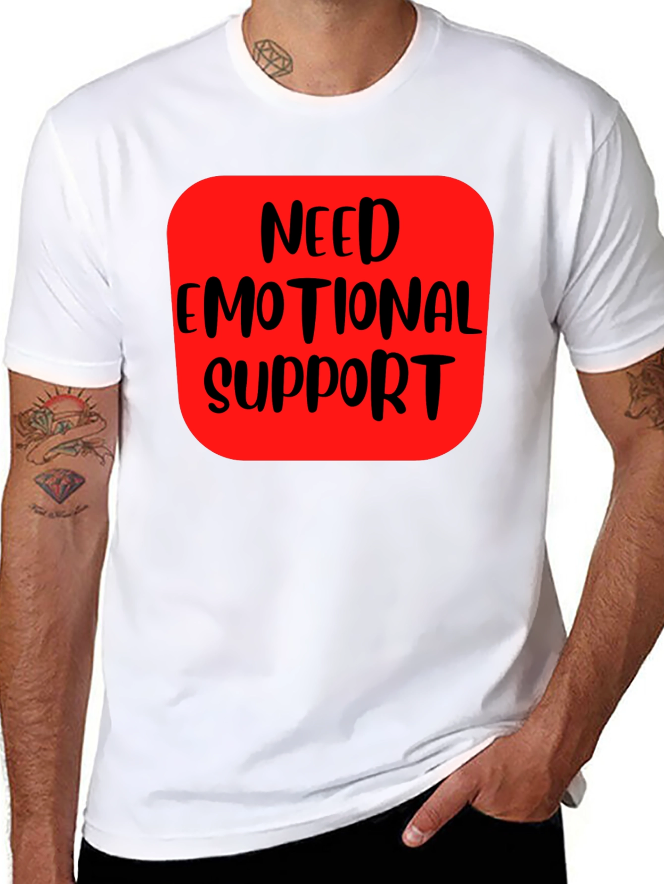 Need Emotional Support Graphic T-Shirt