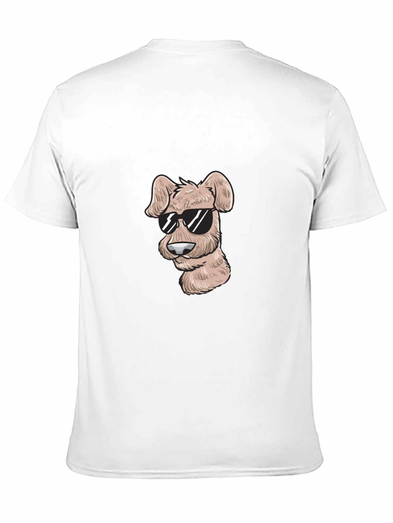 Cool Dog Graphic T-Shirt - Black