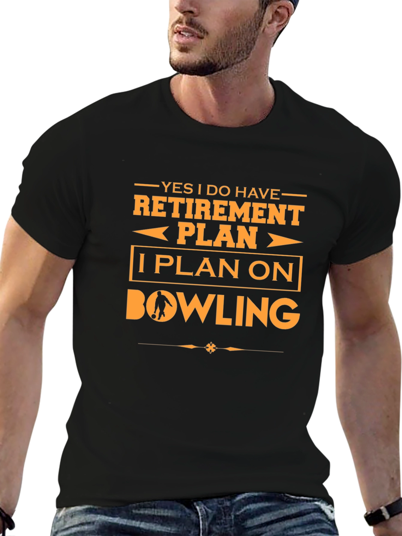 Bowling Retirement Plan Graphic Tee