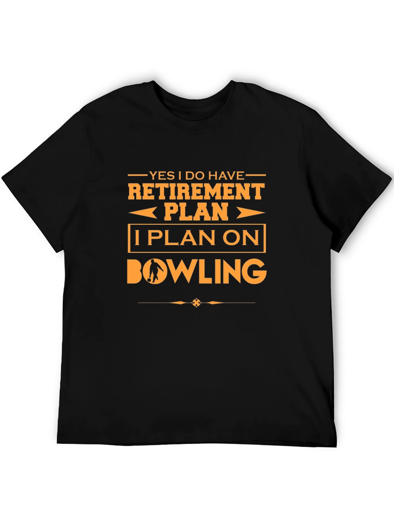 Bowling Retirement Plan Graphic Tee