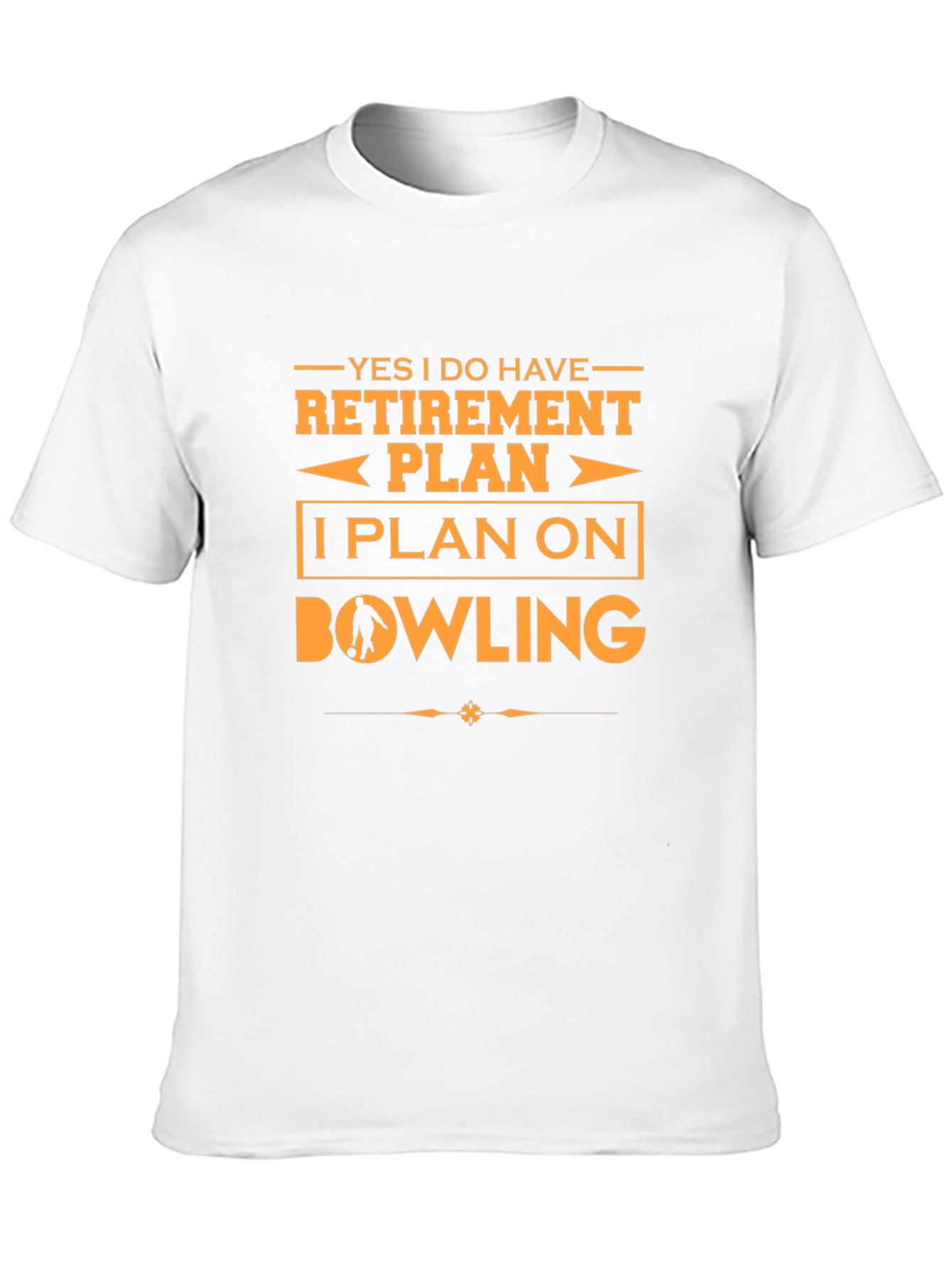 Bowling Retirement Plan Graphic Tee