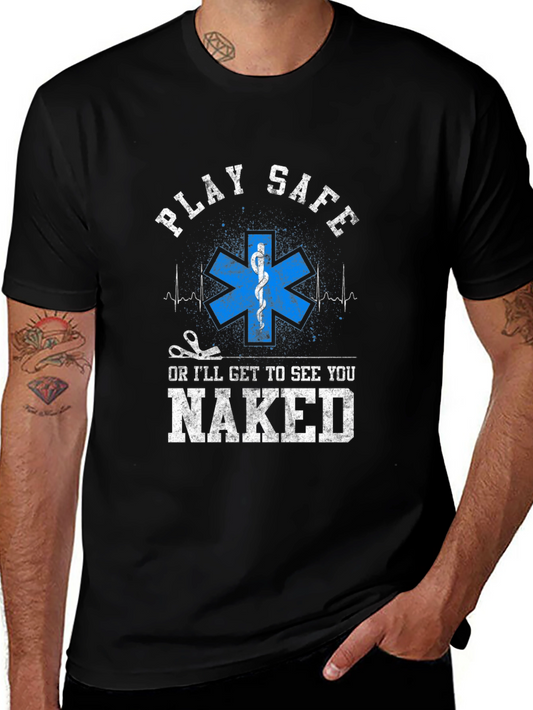 Play Safe EMT Graphic Tee