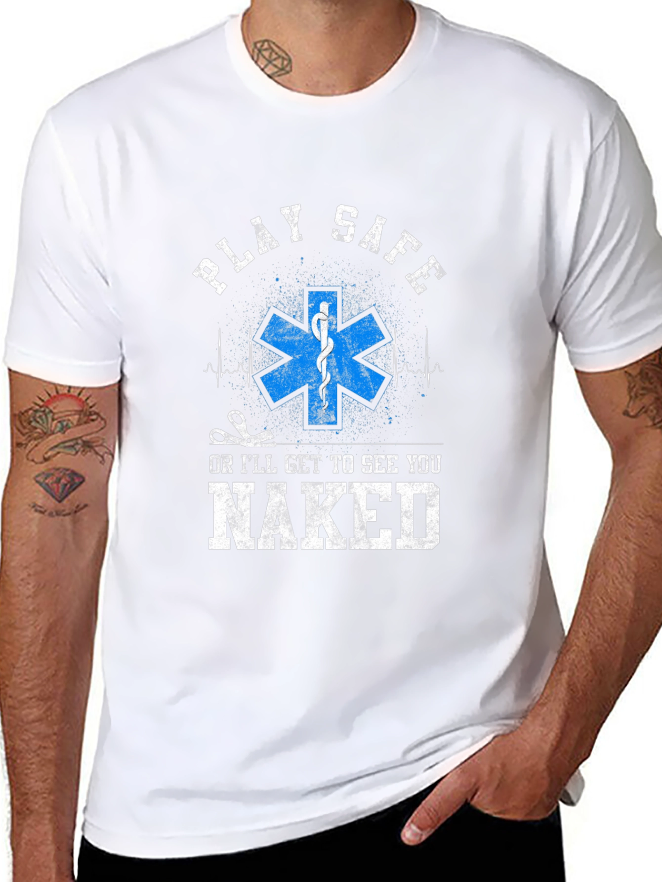 Play Safe EMT Graphic Tee