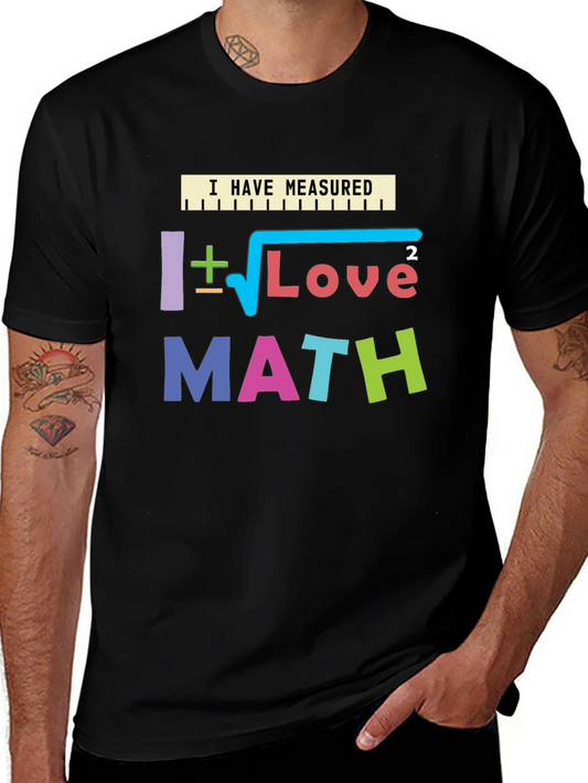 I Love Math T-Shirt