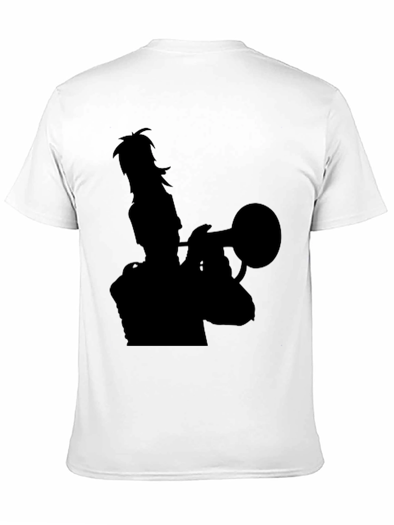 Musician Silhouette Black T-Shirt