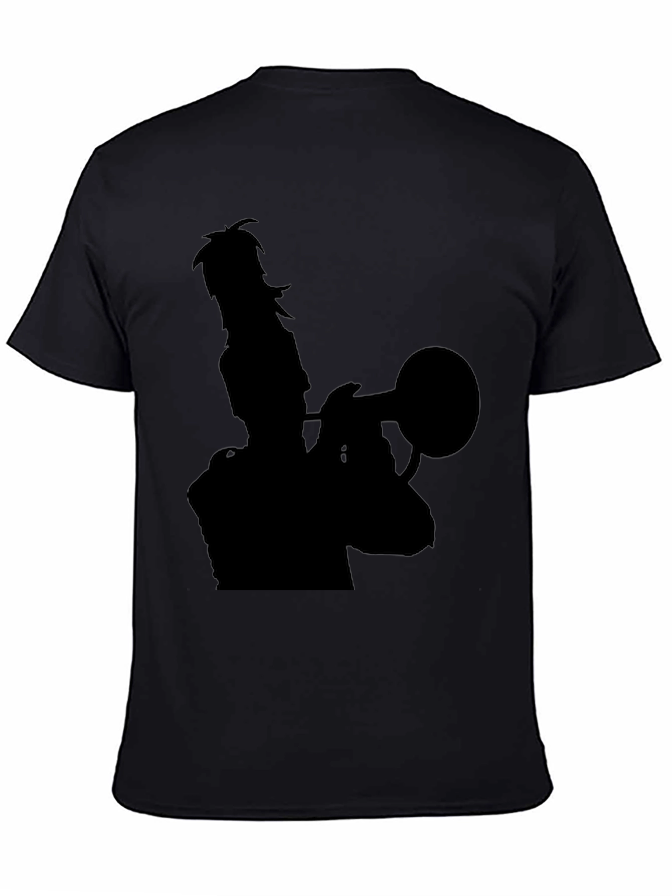 Musician Silhouette Black T-Shirt