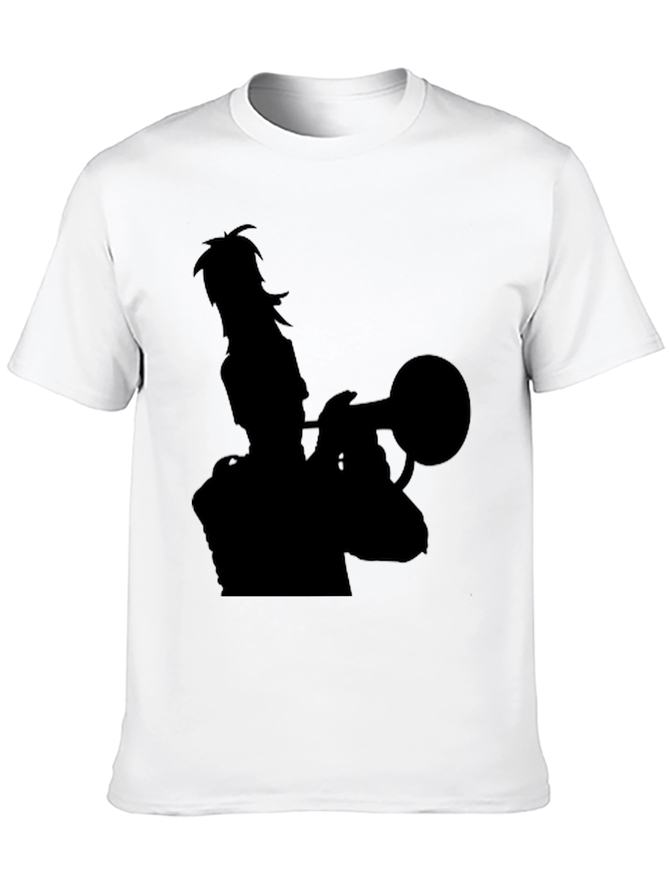 Musician Silhouette Black T-Shirt
