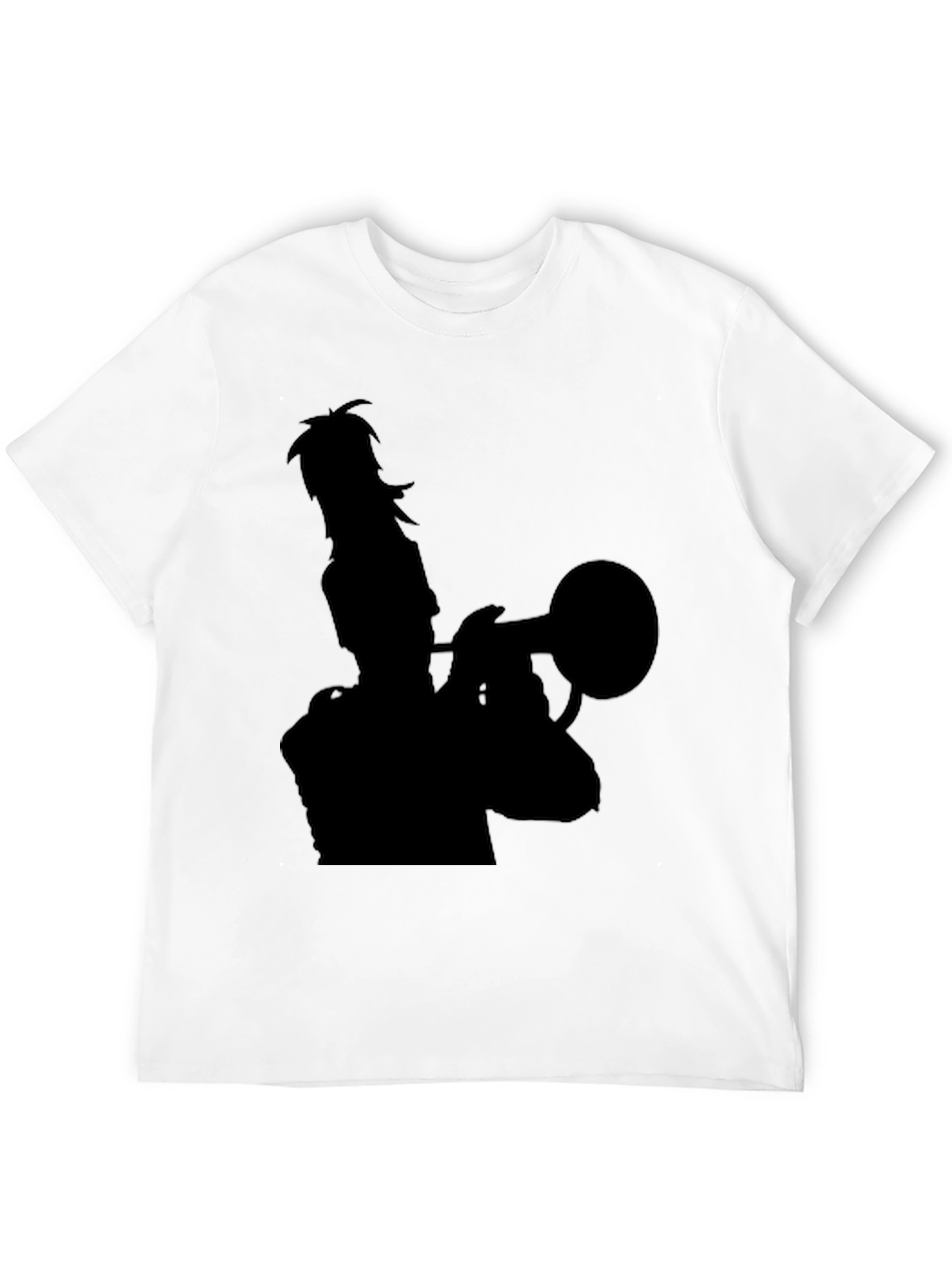 Musician Silhouette Black T-Shirt