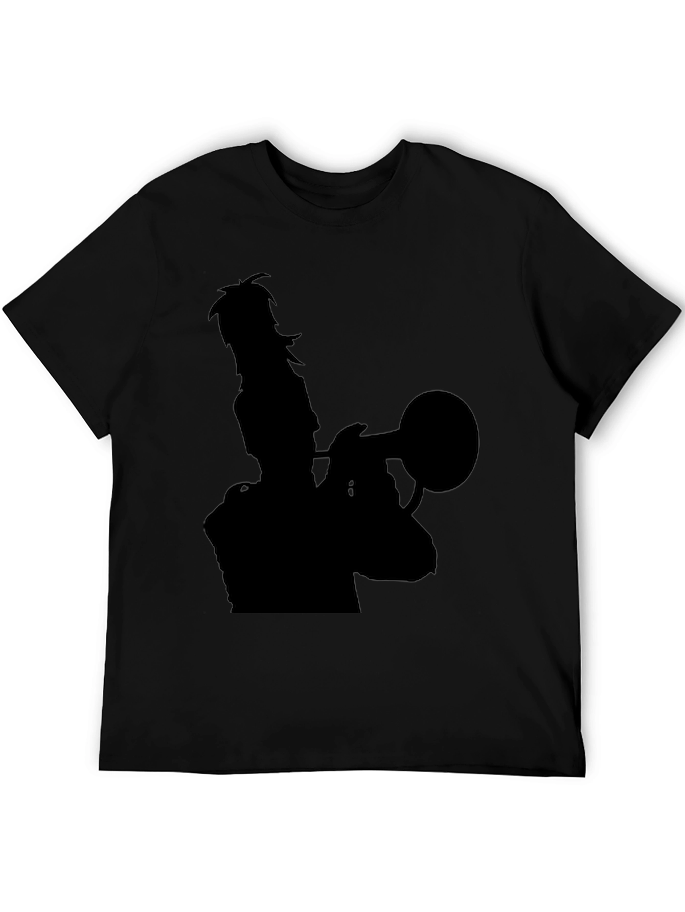 Musician Silhouette Black T-Shirt