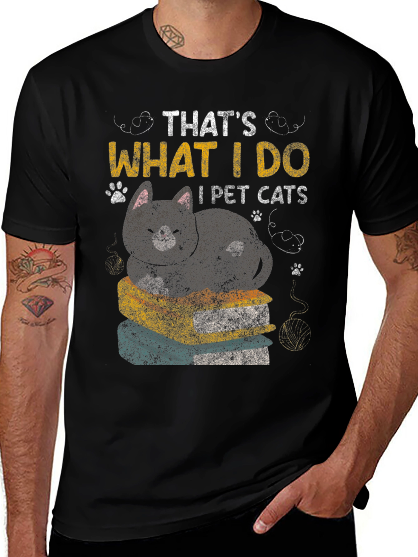 Thats What I Do I Pet Cats T-Shirt
