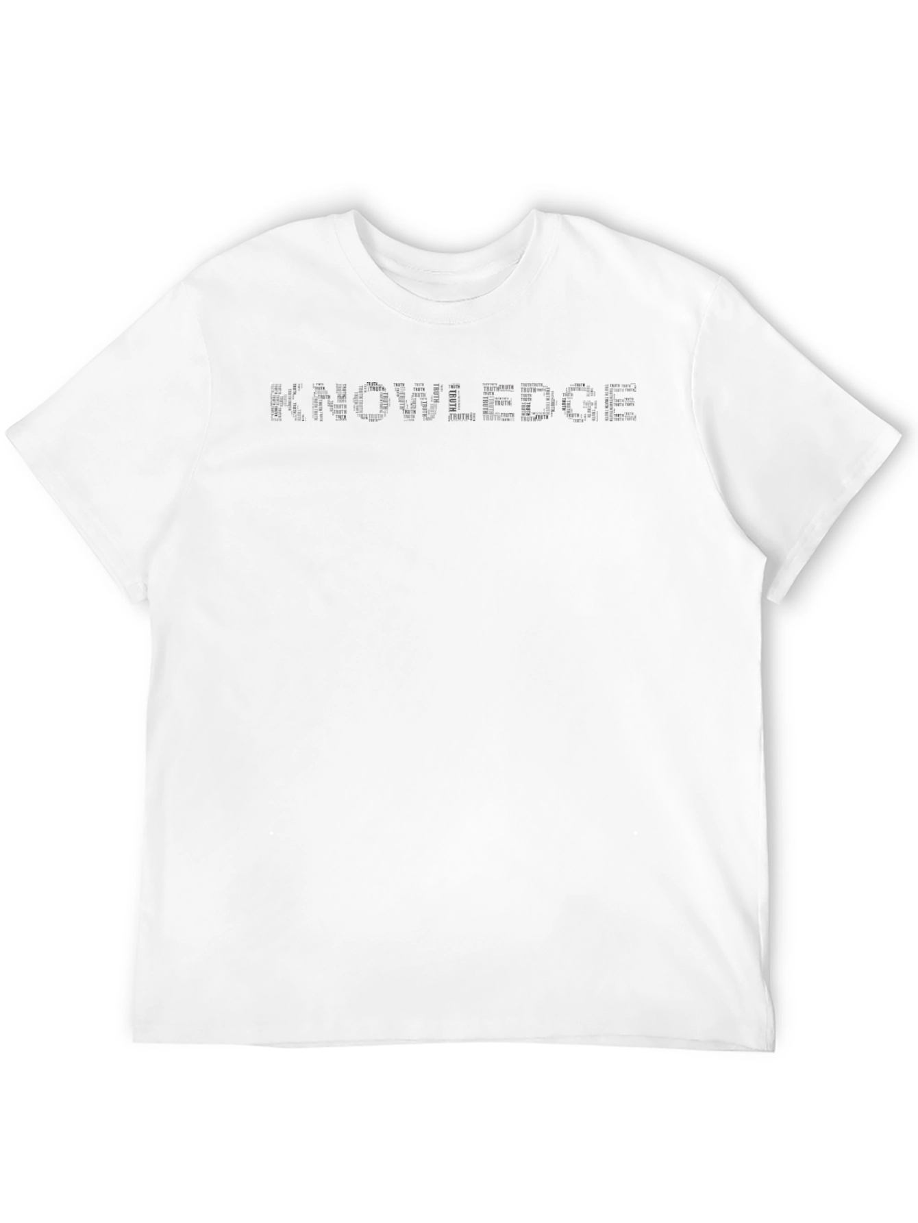 Knowledge Tee - Word Art Shirt