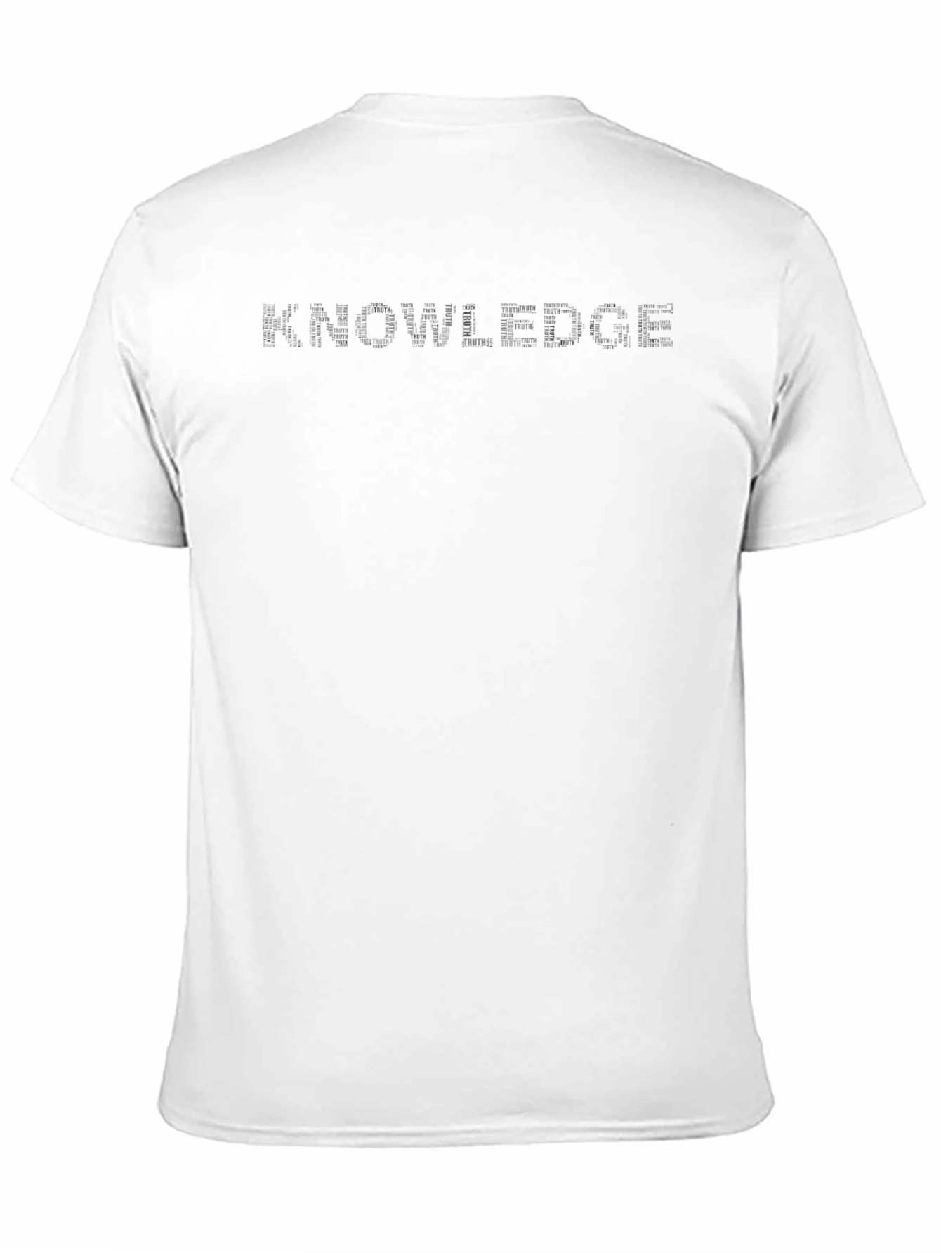 Knowledge Tee - Word Art Shirt