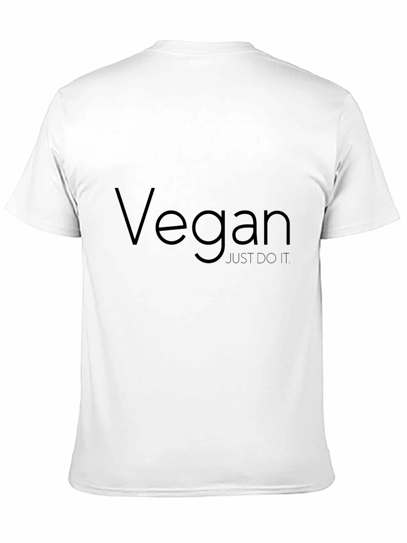 Vegan Just Do It - Black Graphic Tee