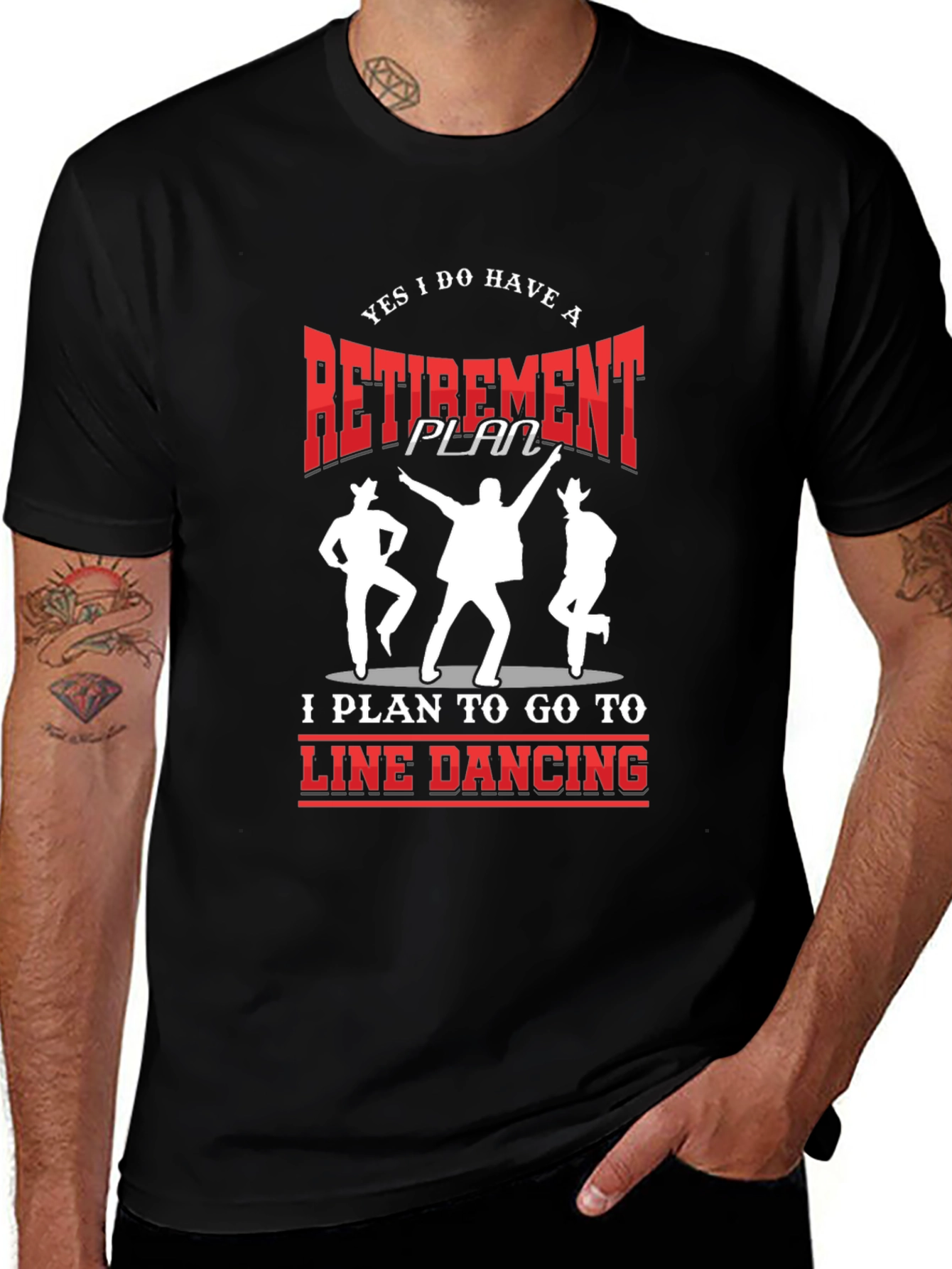 Retirement Line Dancing T-Shirt