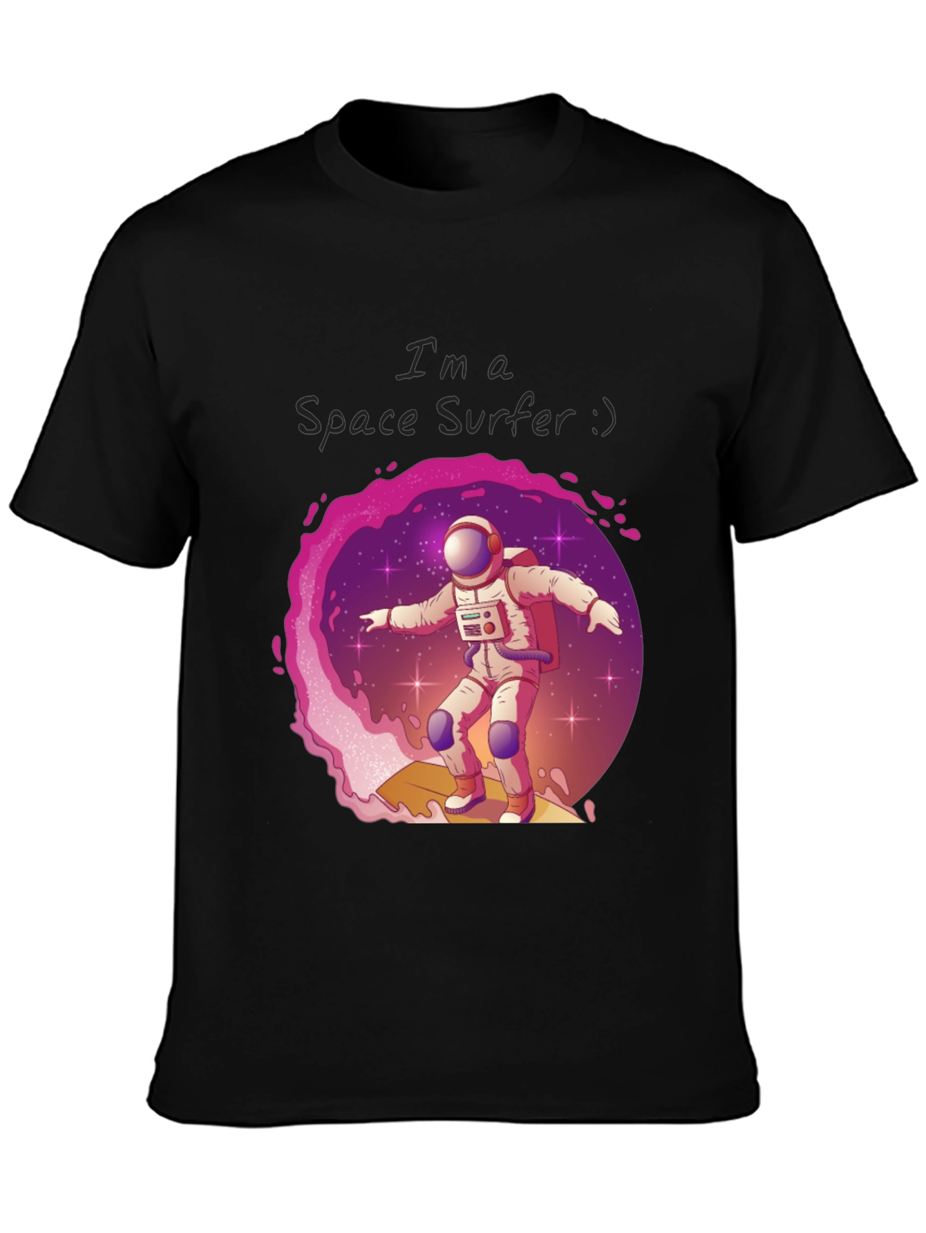 Space Surfer Graphic Tee