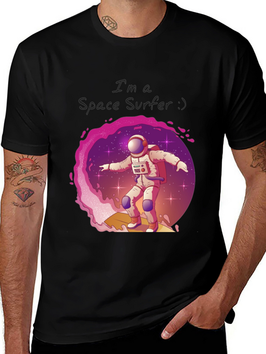 Space Surfer Graphic Tee