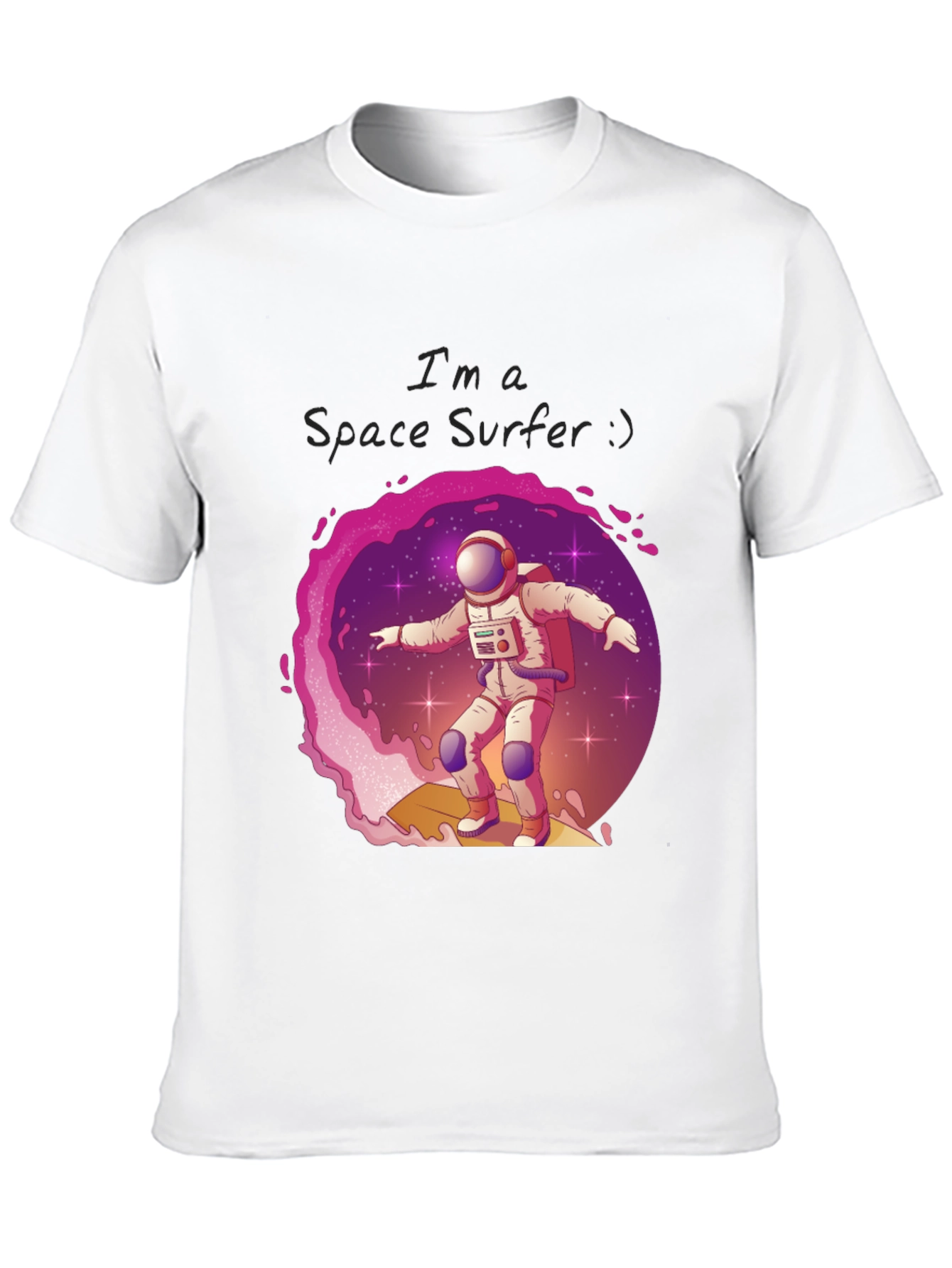 Space Surfer Graphic Tee