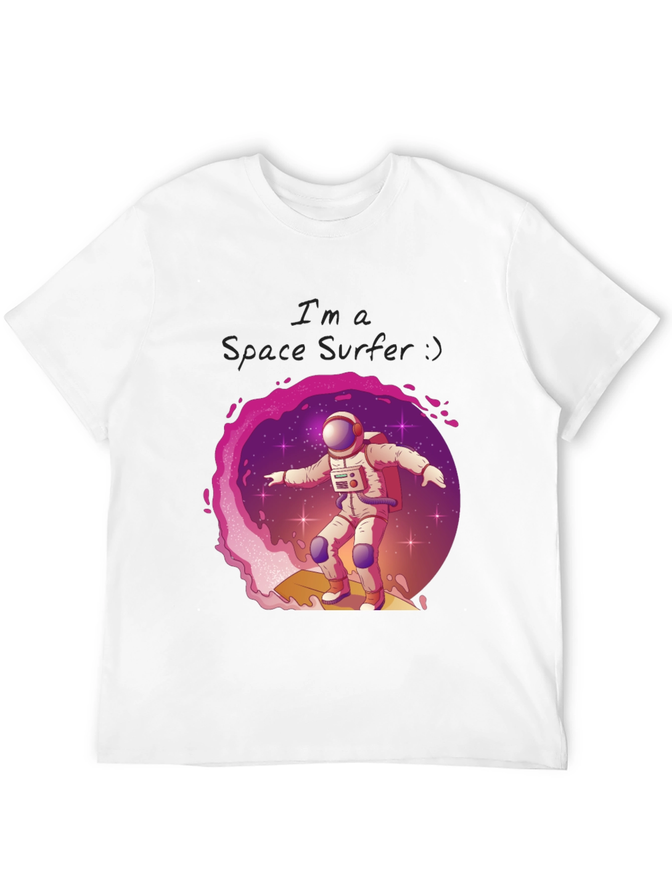 Space Surfer Graphic Tee