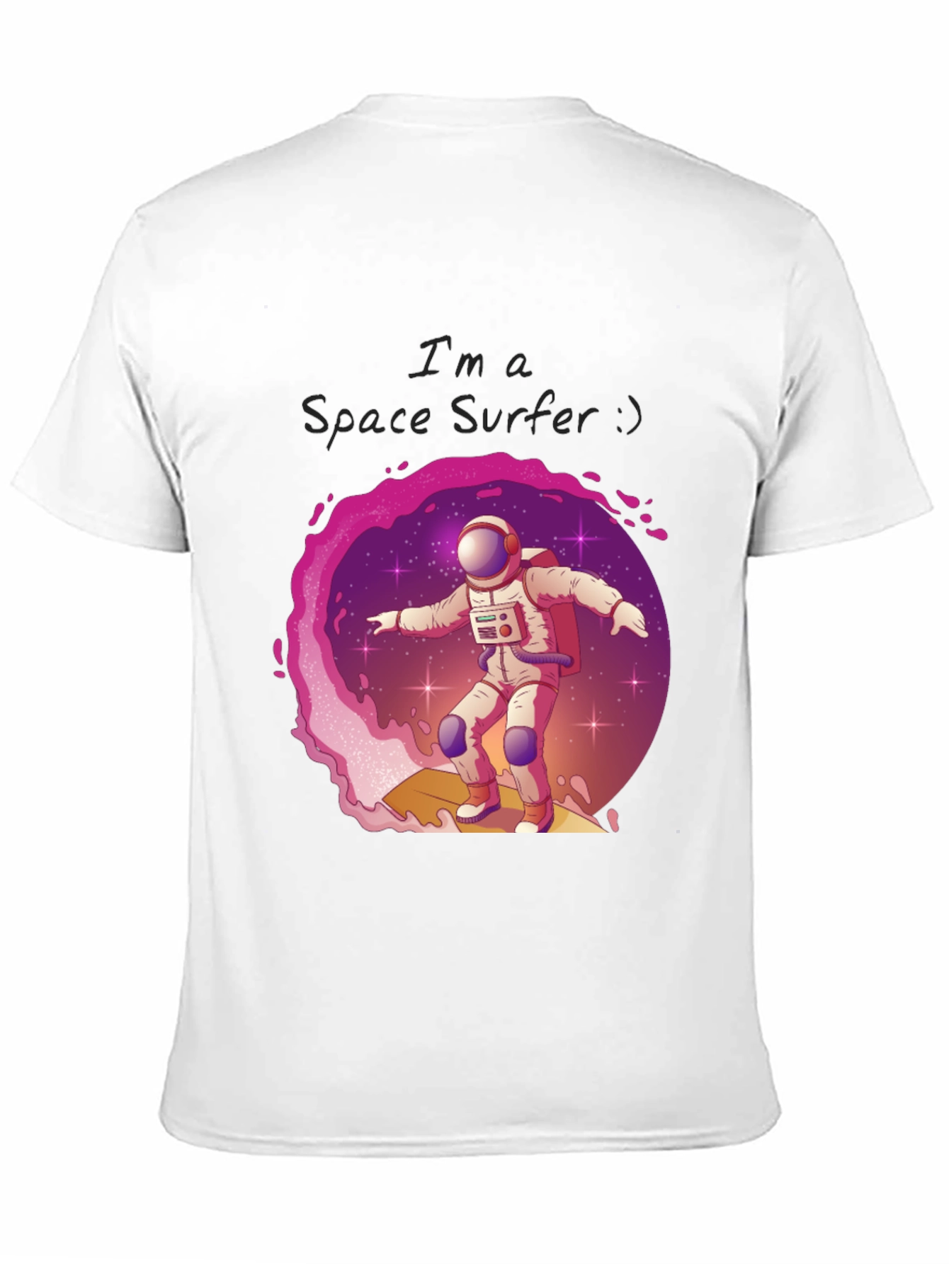 Space Surfer Graphic Tee