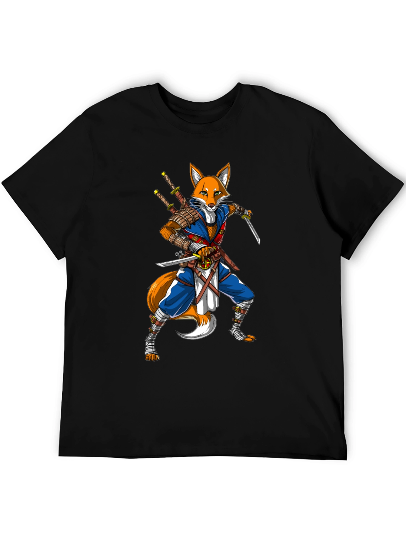 Ninja Fox Graphic T-Shirt - Unique Design