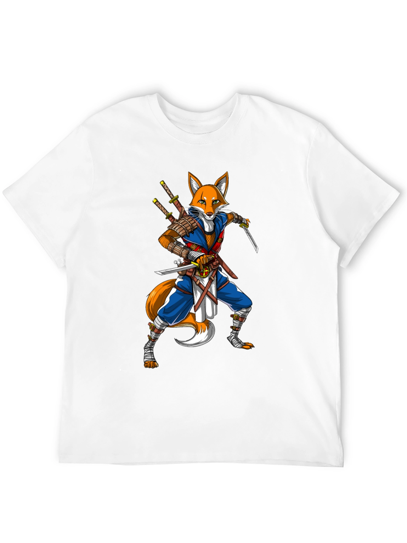 Ninja Fox Graphic T-Shirt - Unique Design