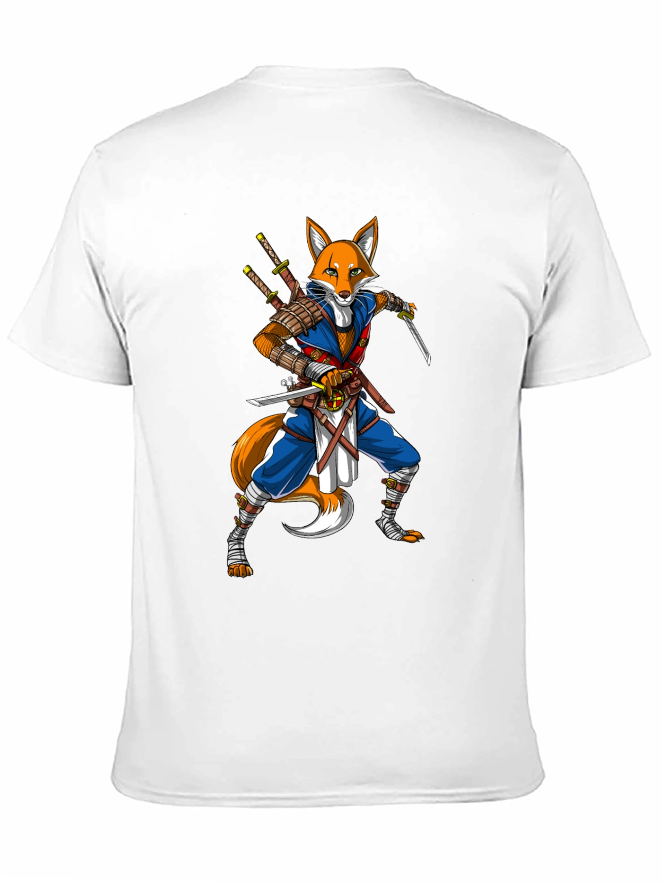 Ninja Fox Graphic T-Shirt - Unique Design