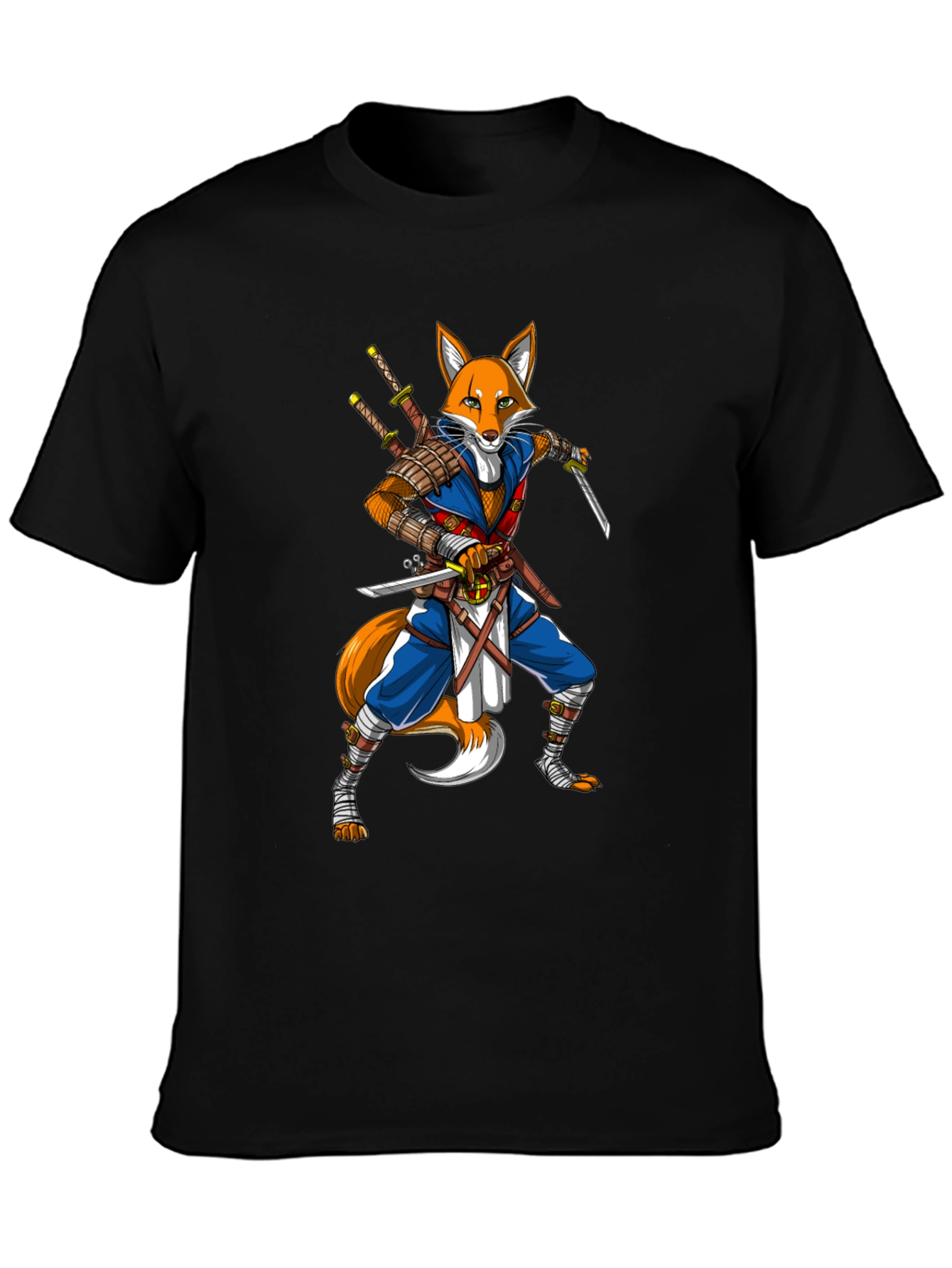 Ninja Fox Graphic T-Shirt - Unique Design