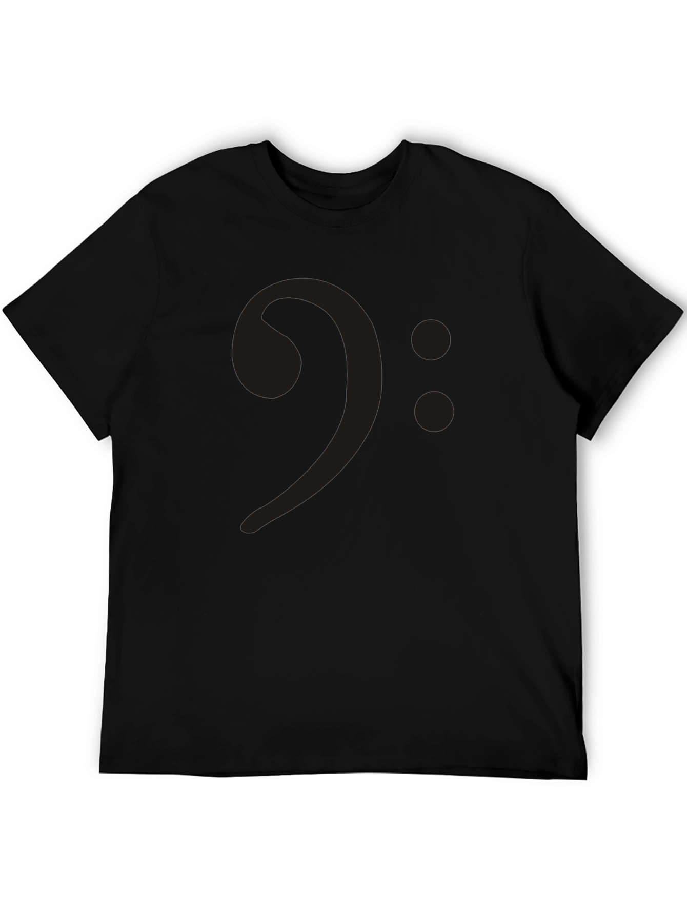 Bass Clef Graphic T-Shirt - Music Lover Tee