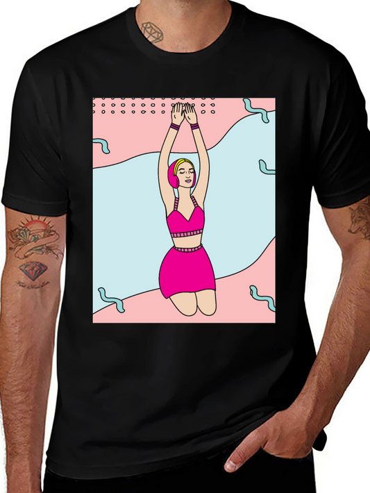 Retro Yoga T-Shirt