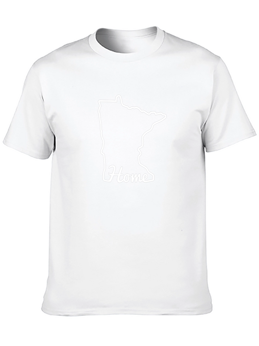 Minnesota Home State Graphic T-Shirt