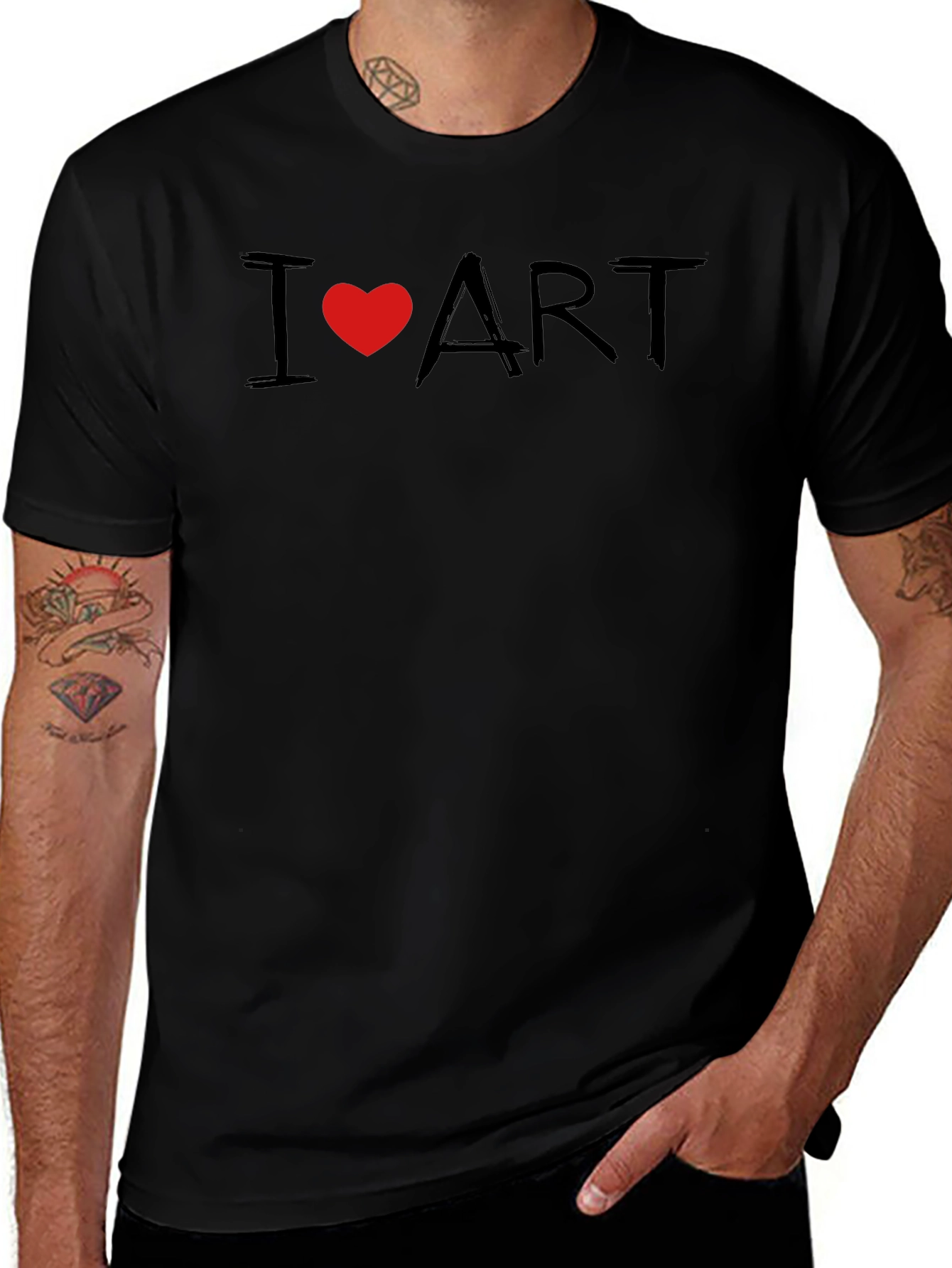 I Love Art T-Shirt