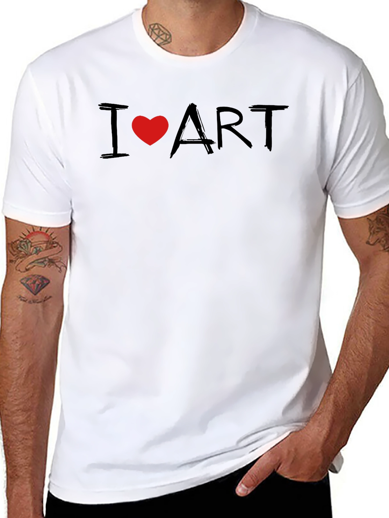 I Love Art T-Shirt