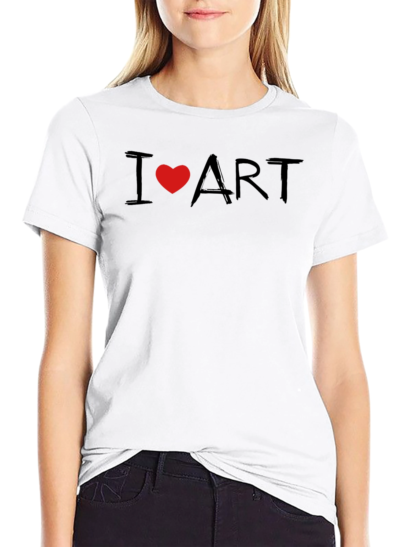 I Love Art T-Shirt