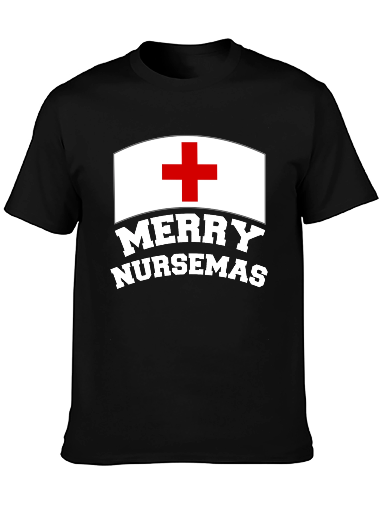Merry NurseMas T-Shirt - Christmas Nurse Tee