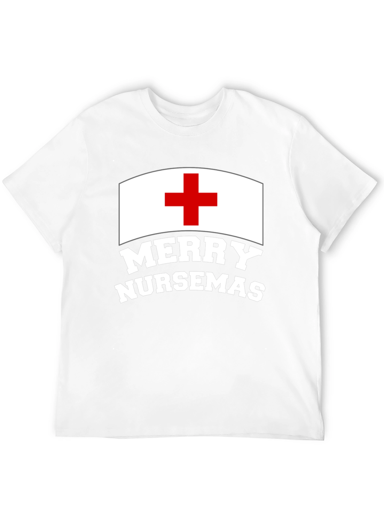 Merry NurseMas T-Shirt - Christmas Nurse Tee
