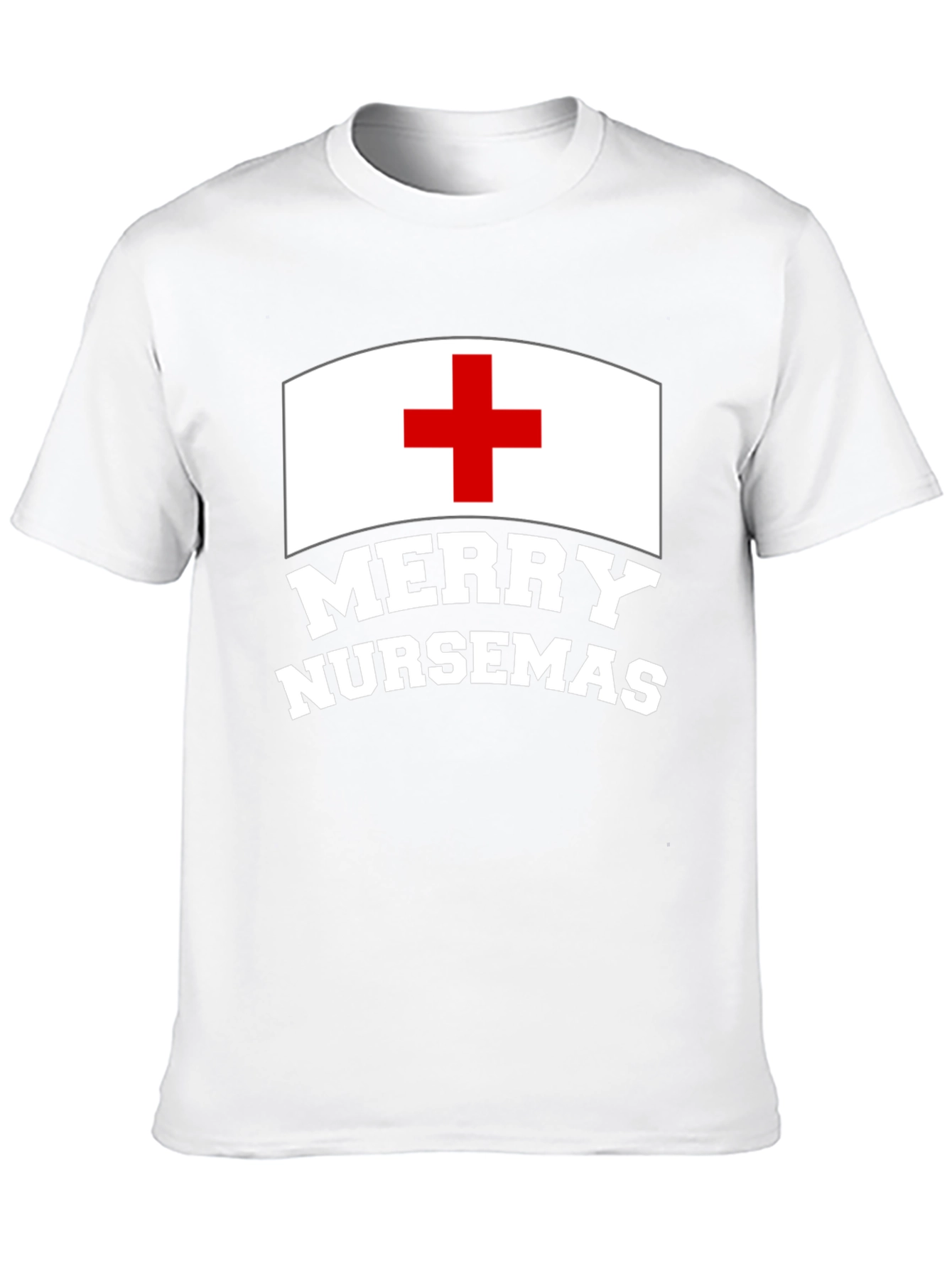 Merry NurseMas T-Shirt - Christmas Nurse Tee