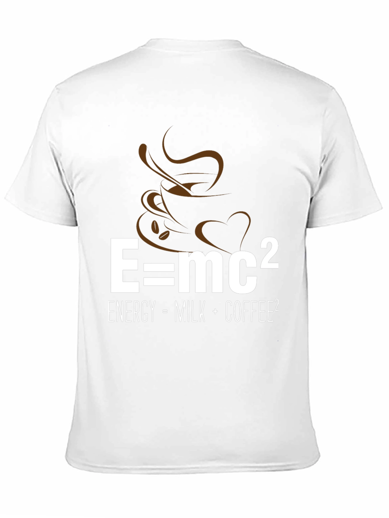 E=mc2 Coffee Lover T-Shirt
