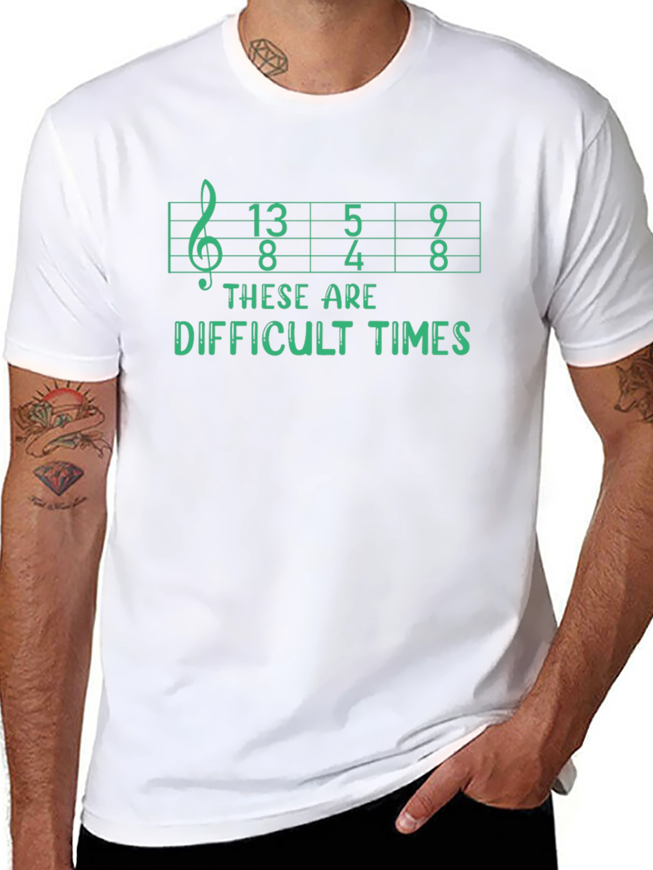 Difficult Times Music T-Shirt