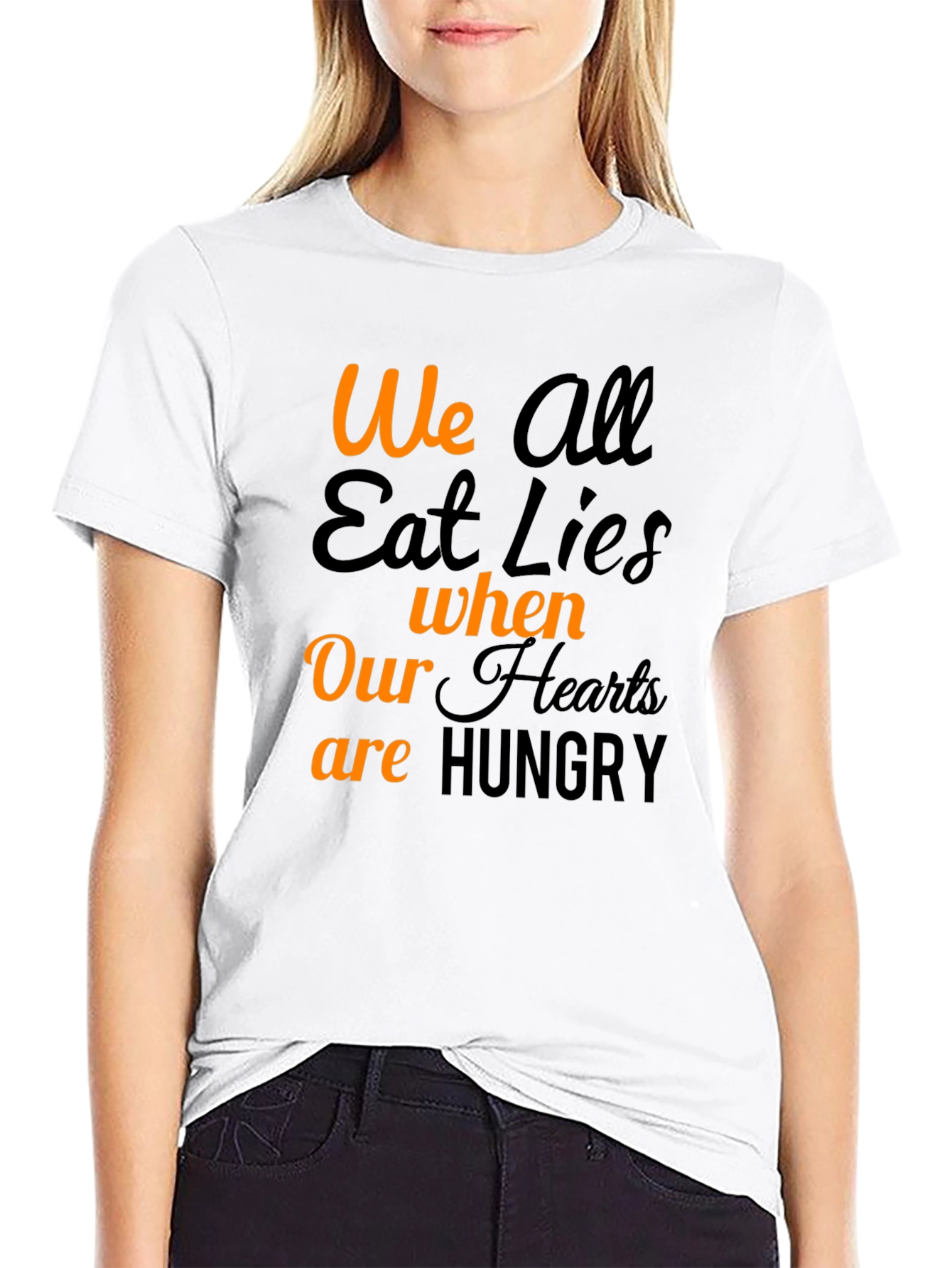 We All Eat Lies Graphic T-Shirt
