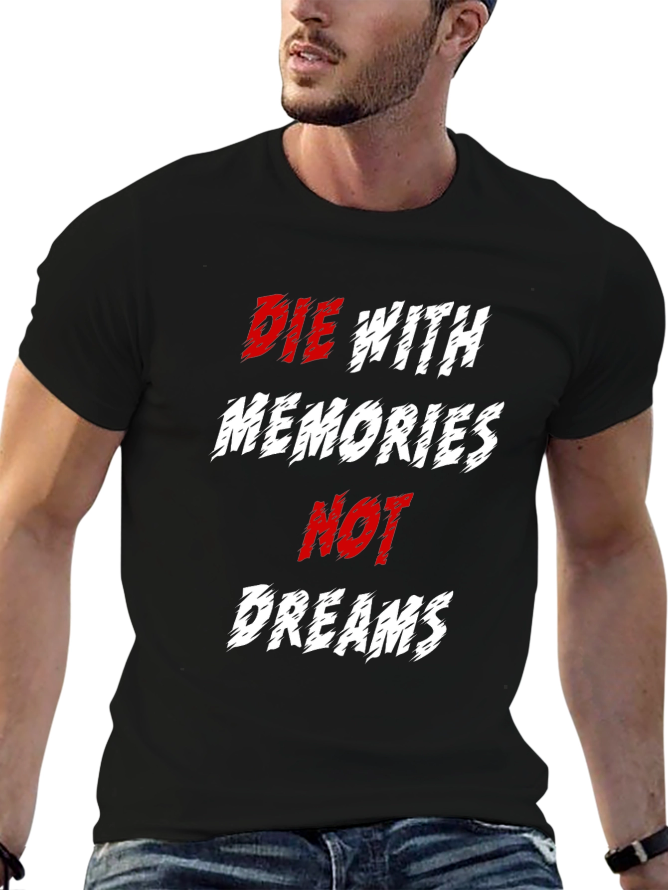 Die With Memories T-Shirt - Black Graphic Tee