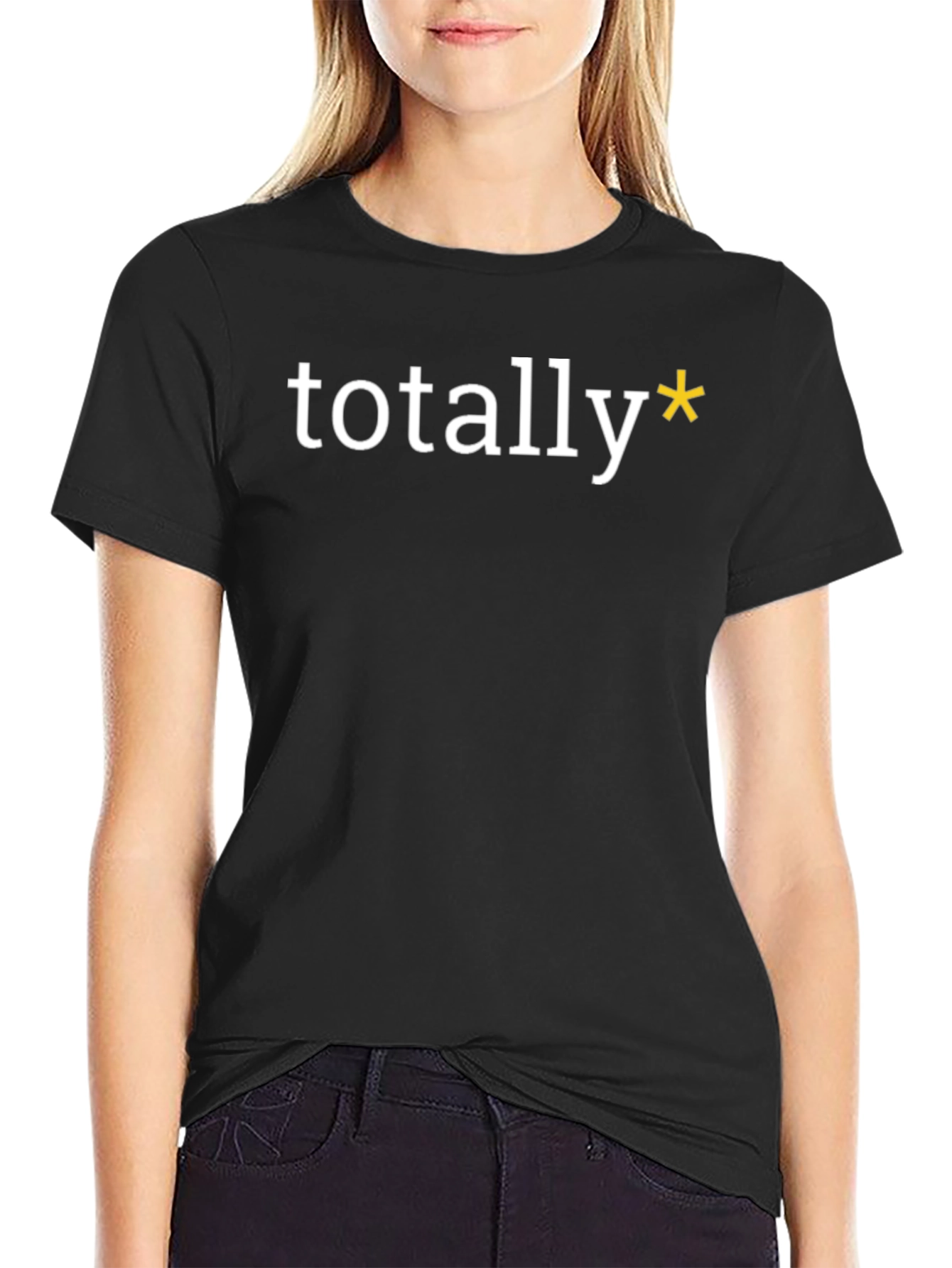 Totally Awesome Black Graphic Tee