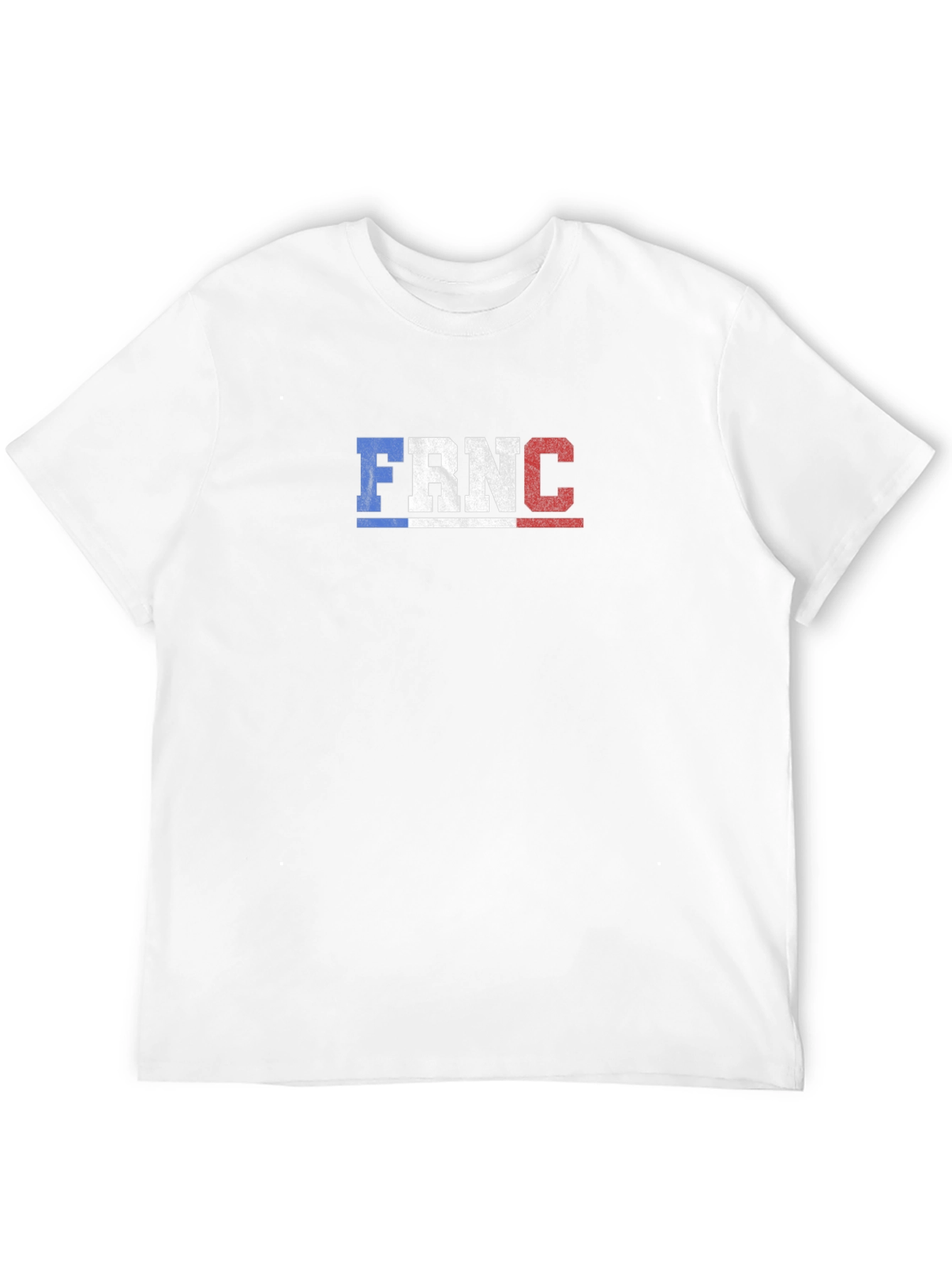 FRNC Flag Inspired Graphic Black T-Shirt