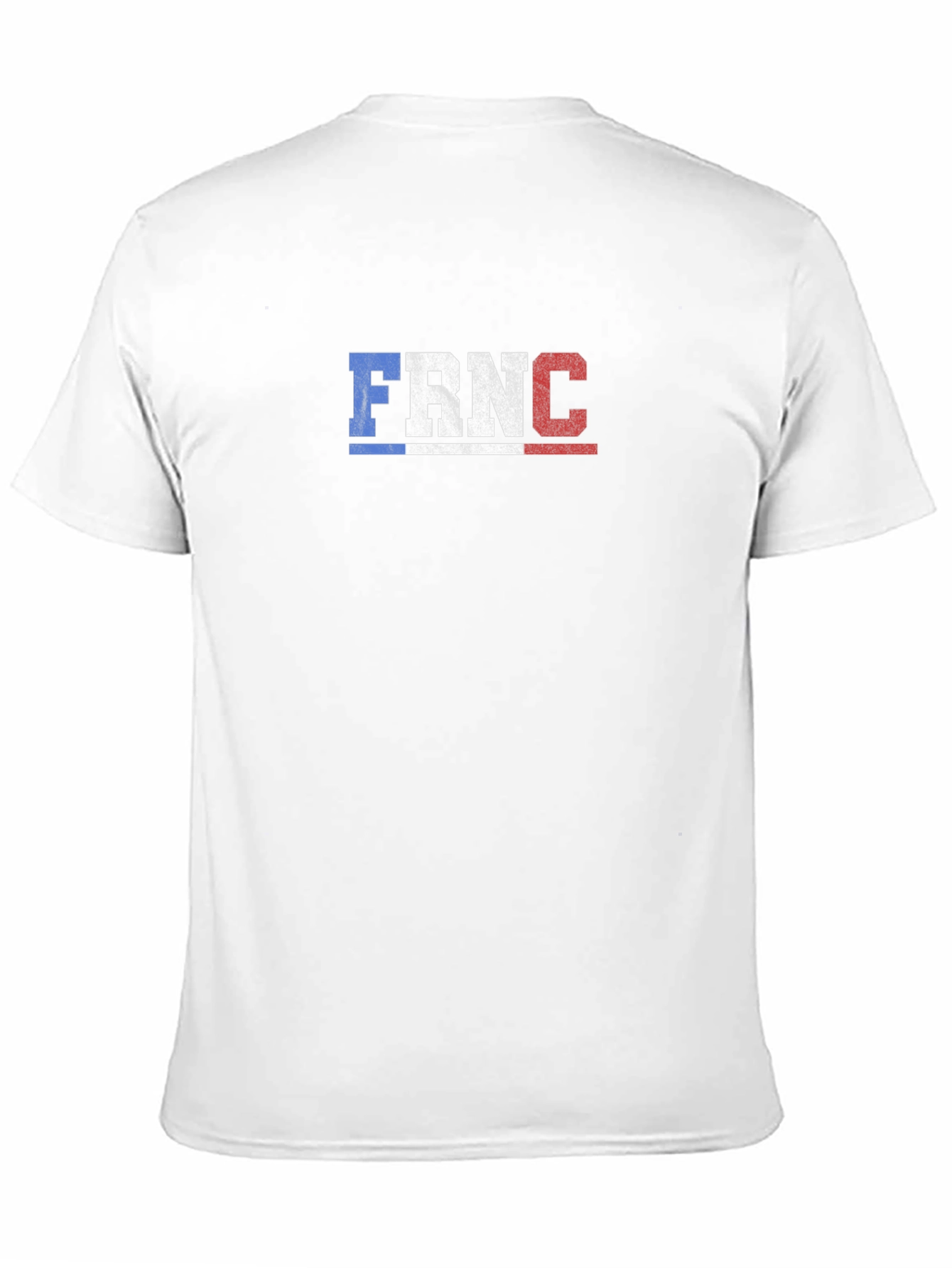 FRNC Flag Inspired Graphic Black T-Shirt