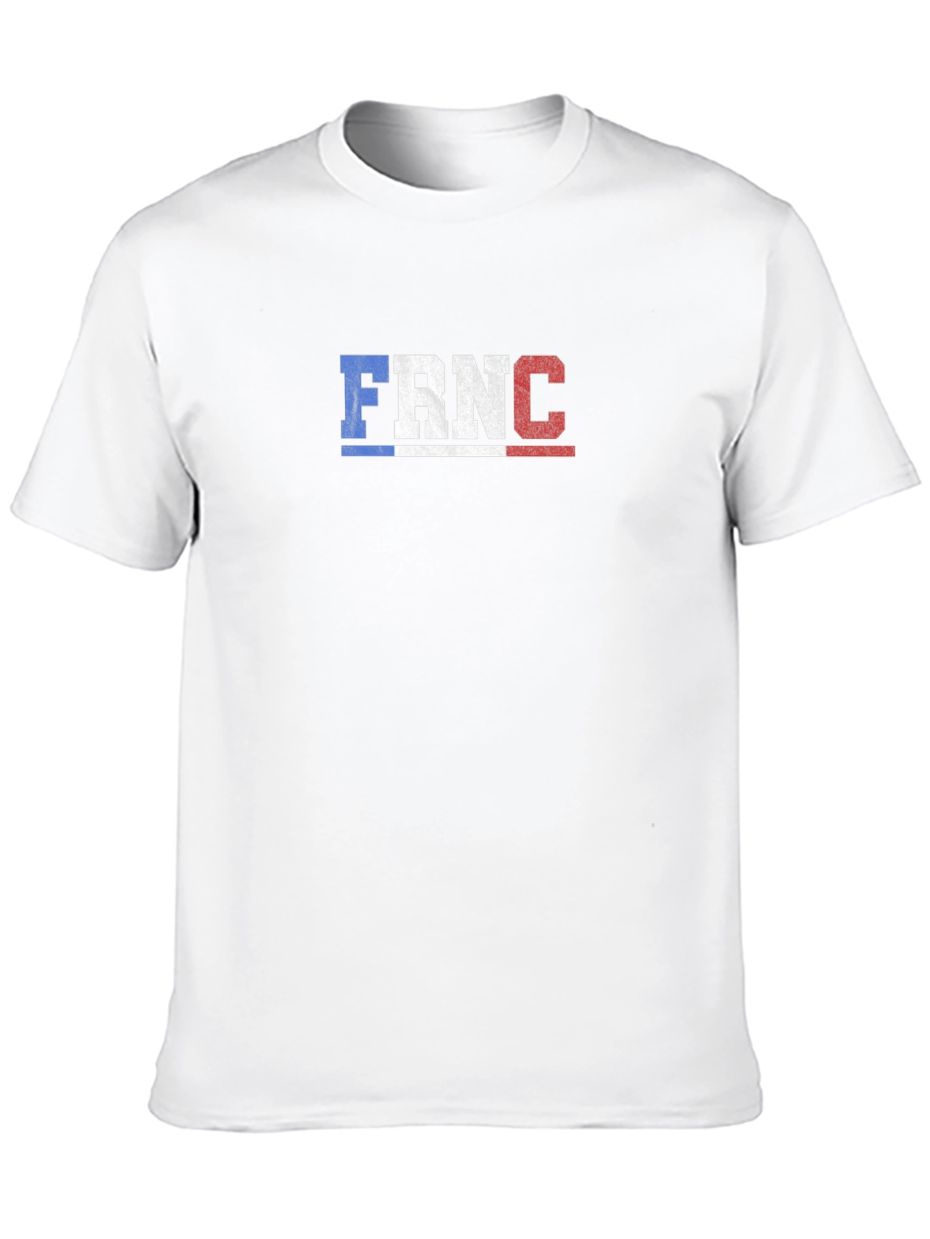 FRNC Flag Inspired Graphic Black T-Shirt