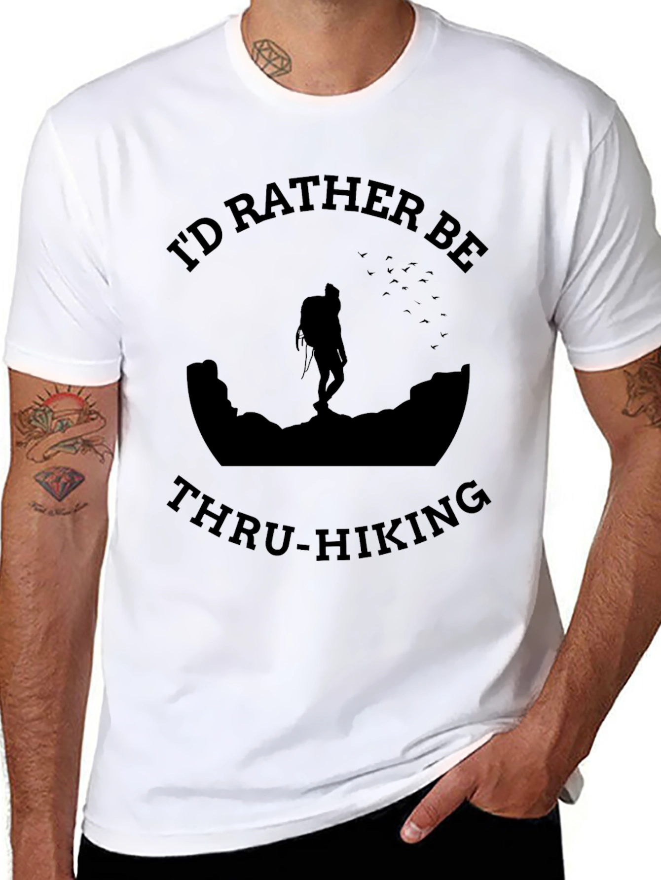 Thru-Hiking Graphic Tee - Adventure T-Shirt