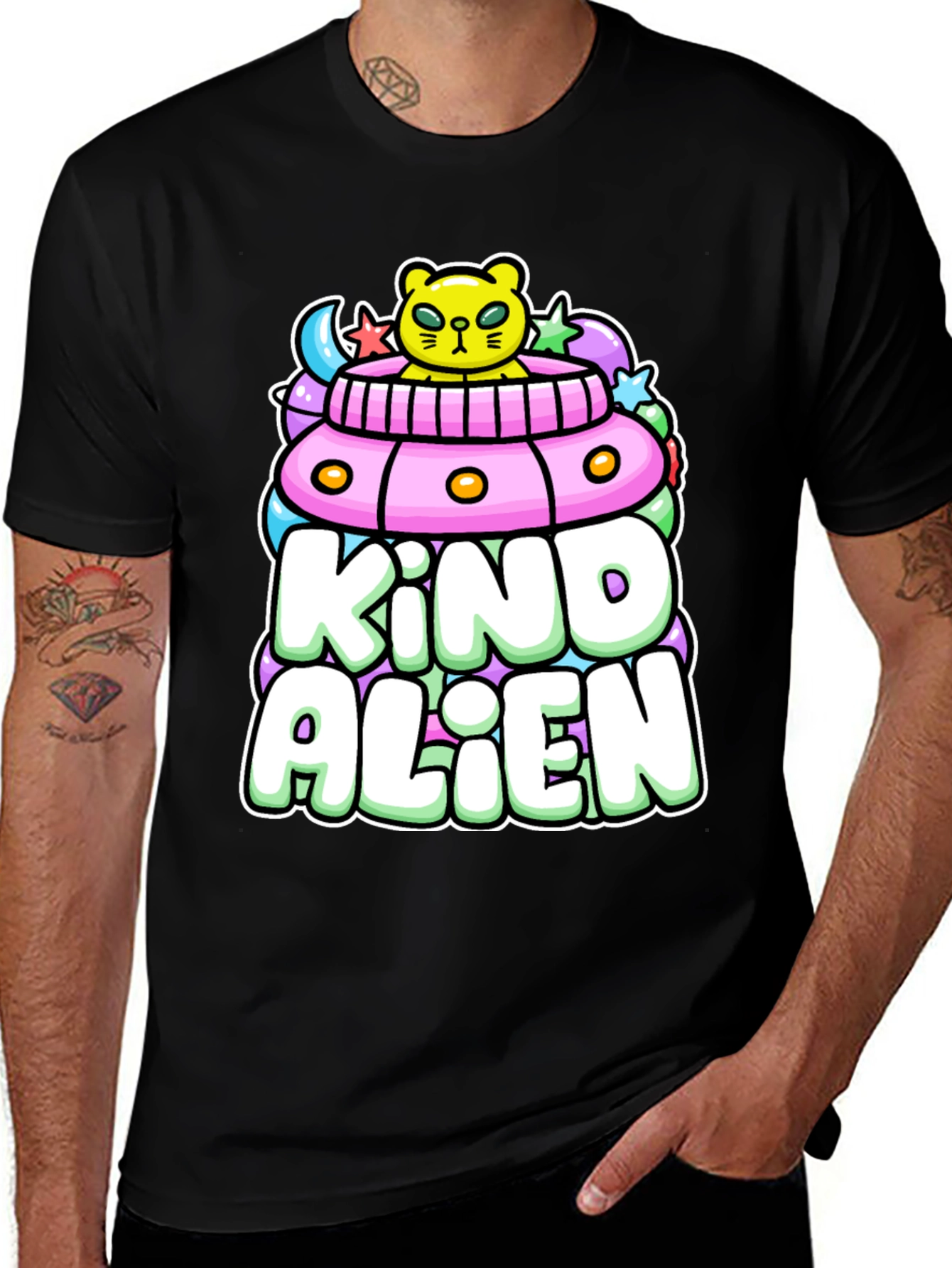 Kind Alien Graphic Tee